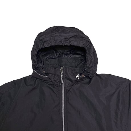 【USED】00's NIKE Minimal Half-Zip Anorak Jacket Black