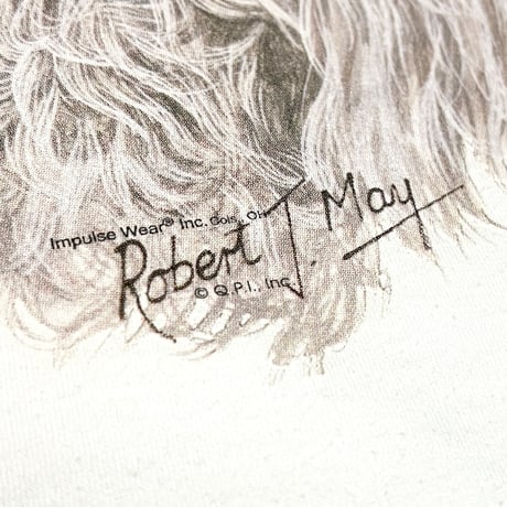 【USED】90's-00's Robert J May STANDARD POODLE T-SHIRT