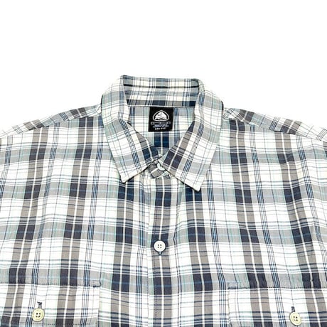 【USED】00'S NIKE ACG S/S CHECK SHIRT