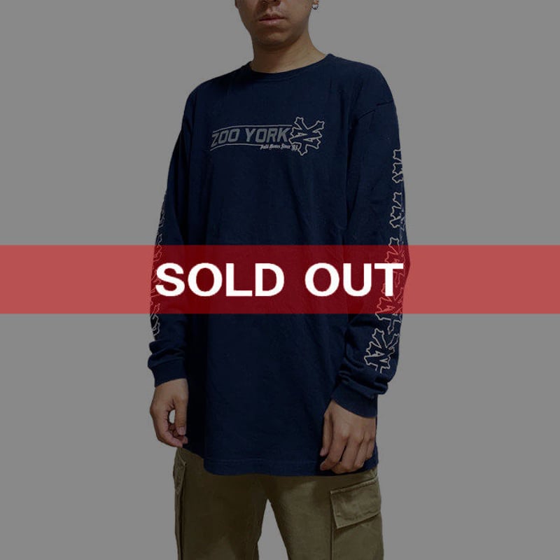 USED】90'S ZOO YORK L/S T-SHIRT | KONBINI USED】90'S ZOO YORK L/S T-SHIRT | KONBINI