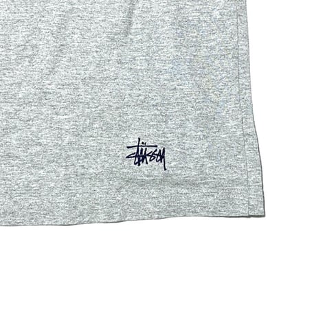 【USED】90'S STUSSY BORDER LINE L/S T-SHIRT