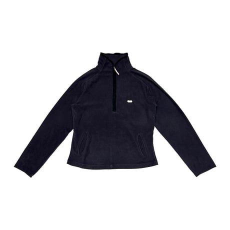 【USED】00's EURO NIKE FLEECE HALF ZIP PULLOVER