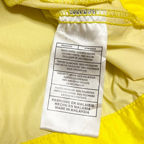 【USED】00'S NIKE RIPSTOP NYLON JACKET YELLOW