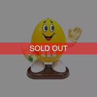 【USED】90'S M&M'S CHOCOLATE DISPENSER YELLOW