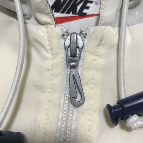 【USED】90'S NIKE NYLON ANOLAK OFF WHITE