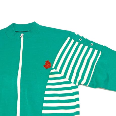 【USED】80'S EURO VINTAGE MARINE KNIT TOP