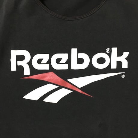 【USED】90'S REEBOK CUT-OFF NECK L/S T-SHIRT