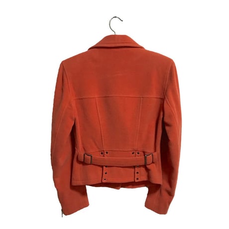 【USED】80'S AZZEDINE ALAÏA WOOL BIKER JACKET