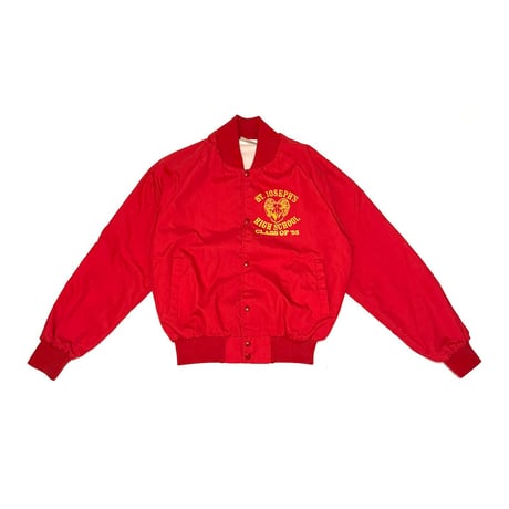 【USED】80's ST.JOSEPH'S HIGH SCHOOL CLASS OF '85 JACKET