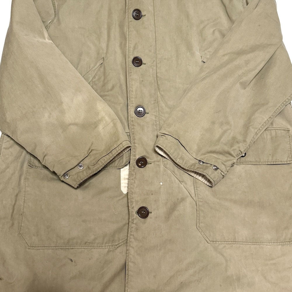 USED】40's U.S. Army M-42 Snow Parka WWII Rever