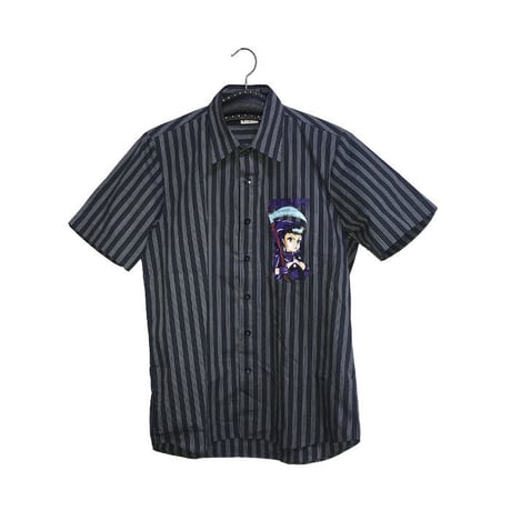 【DEAD STOCK】90'S HOOK-UPS WITCH SHIRT