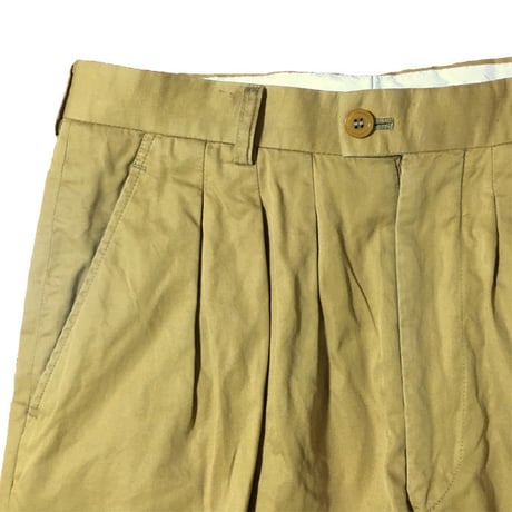 【USED】KENZO 3TUCK TROUSERS