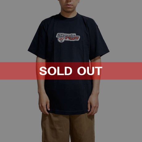 【USED】90'S-00'S BLACK FLYS T-SHIRT BLACK