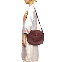 【USED】80's-90's BOOTLEG OLD SCHOOL MONOGRAM SHOULDER BAG