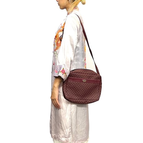 【USED】80's-90's BOOTLEG OLD SCHOOL MONOGRAM SHOULDER BAG