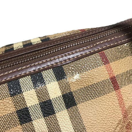 【USED】VINTAGE BURBERRYS MINI BOSTON BAG