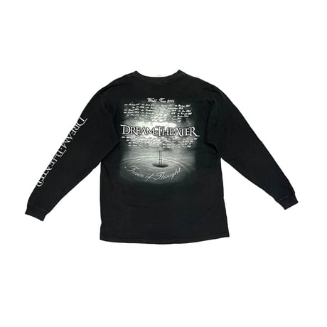 【USED】00's DREAM THEATER 2004 WORLD TOUR L/S T-SHIRT