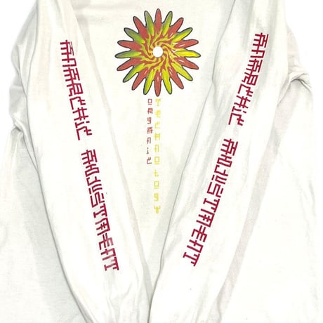 【USED】90'S ANARCHIC ADJUSTMENT ORGANIC TECHNOLOGY L/S T-SHIRT WHITE