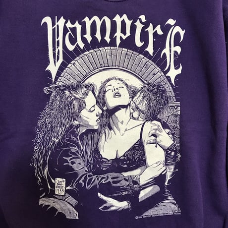 【USED】90'S TIMOTHY BRADSTREET VAMPIRE SWEATSHIRT