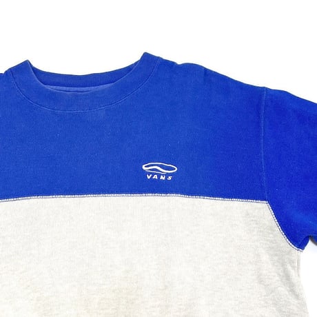 【USED】90'S-00'S VANS L/S CUT AND SEW
