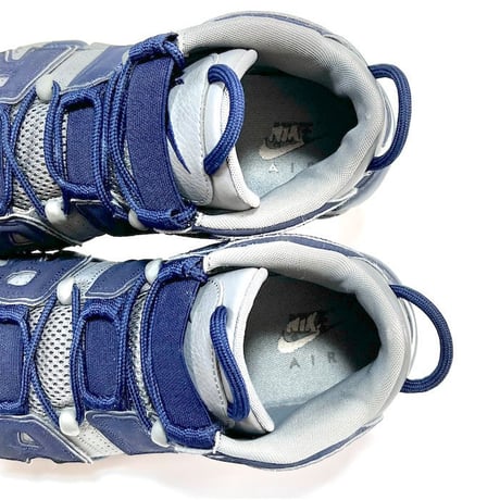 【USED】NIKE AIR MORE UPTEMPO '96 Cool Grey/ White-Midnight Navy
