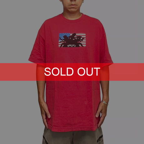 【USED】90's-00's HOOK-UPS American Anime Squad Graphic T-shirt