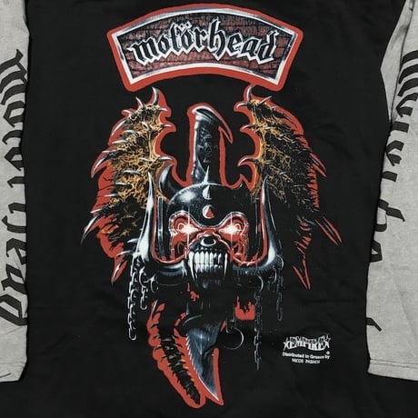 【DEAD STOCK】90'S MOTÖRHEAD HOODIE MADE IN SPAIN