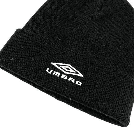 【USED】90'S-00'S UMBRO LOGO KNIT BEANIE