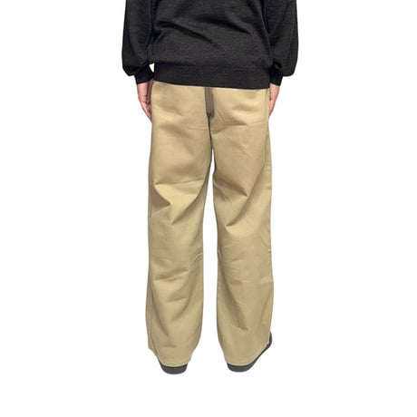 【USED】90's BEN DAVIS WORK TROUSERS BEIGE MADE IN USA