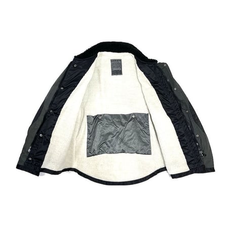 【USED】90'S GRIFFIN LAUNDRY 2-WAY WAXED BOMBER JACKET