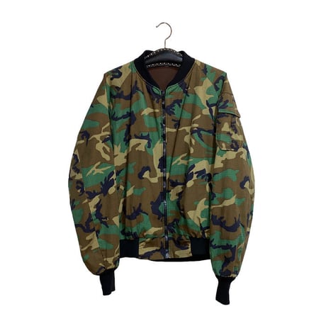 【USED】70'S RIP STOP CAMO MA-1 JACKET