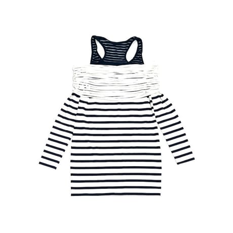 【DEAD STOCK】00's JEAN PAUL GAULTIER SOLEIL 3-LAYERED MINI DRESS