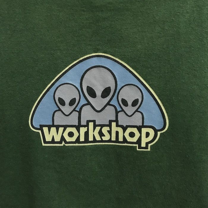 【90sヴィンテージ】ALIEN workshop エイリアンバックプリント 90sヴィンテージ】ALIEN workshop エイリアンバックプリント