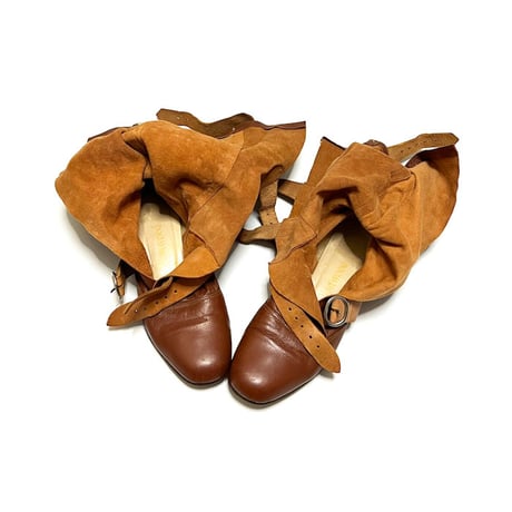 【USED】90's-00'S Vivienne Westwood PIRATES BOOTS BROWN