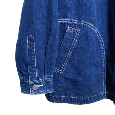 【USED】90'S CK CALVIN KLEIN JEANS ZIP DENIM JACKET