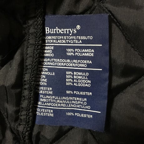 【USED】BURBERRYS QUILTING JACKET