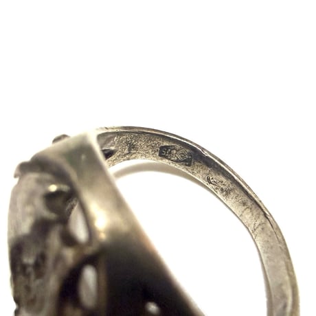 【USED】Vintage Fish Motif Silver Ring