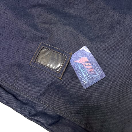 【DEAD STOCK】90's-00's W.&L.T.  "Kiss the Future" Denim Messenger Bag
