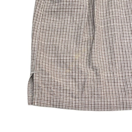 【USED】00'S PIKO S/S CHECK SHIRT