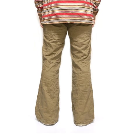 【USED】00'S DIESEL FLARED WORK PANTS
