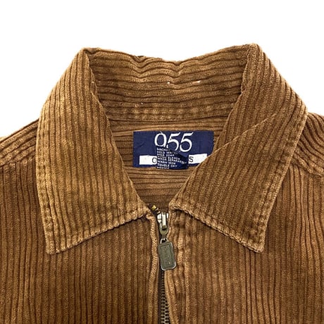 【USED】90'S 955 CORDUROY ZIP SHIRT JACKET