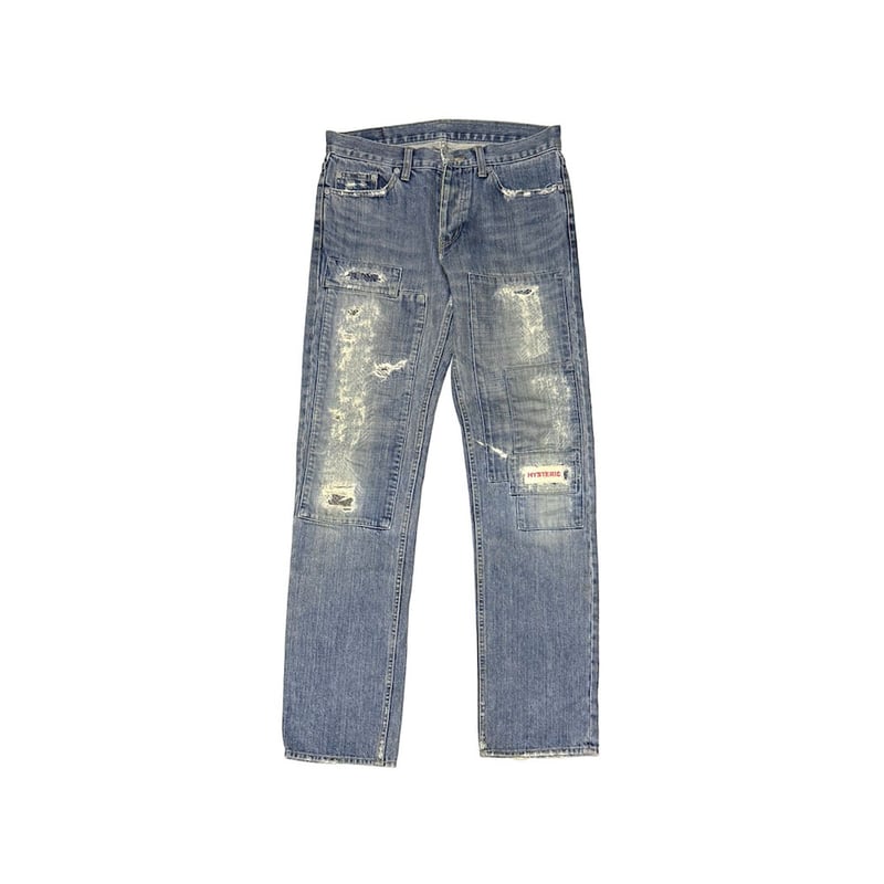 【週末限定特価】Hysteric glamour デニム　90s vintage USED】90's HYSTERIC GLAMOUR KINKY JEANS Heritag