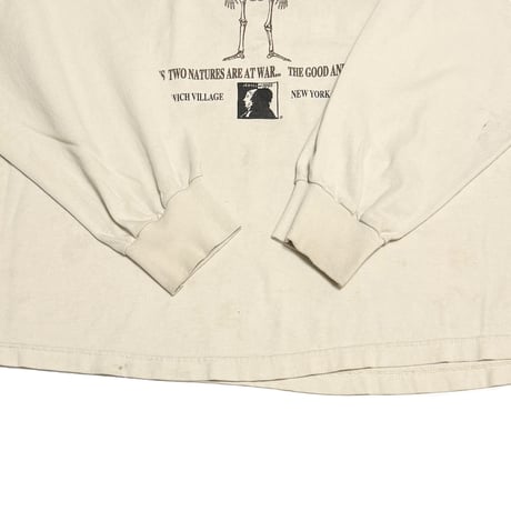 【USED】90's JEKYLL ＆ HYDE'S LABORATORY BAR L/S T-SHIRT