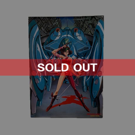 【USED】VINTAGE BUBBLEGUM CRISIS B2 POSTER