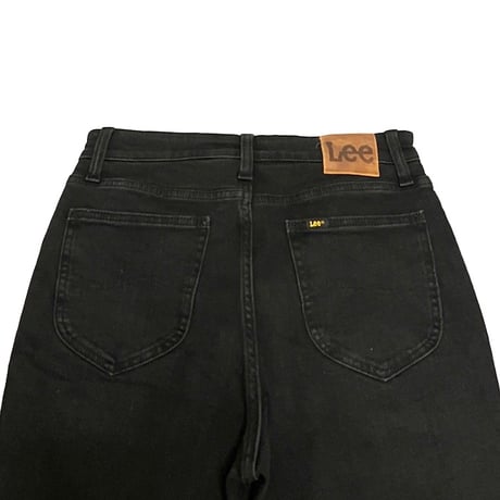 【USED】00'S Lee HIGH RISE FLARE PANTS BLACK