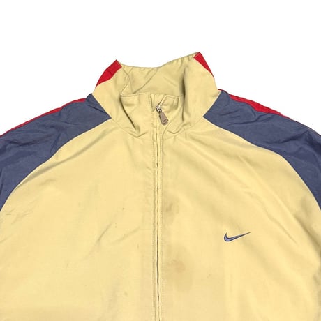【USED】00's EURO NIKE Tricolor Nylon Track Suit Set