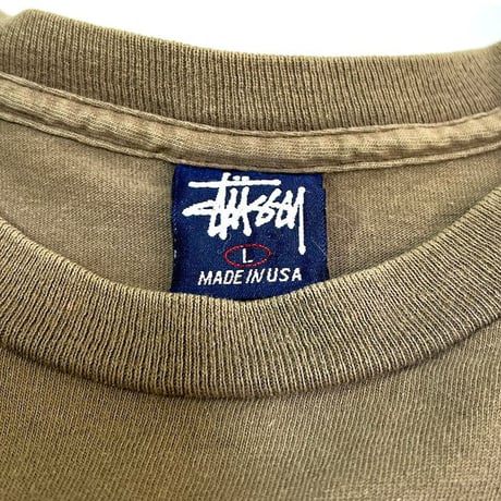 【USED】90'S STUSSY SHAWN FONT LOGO T-SHIRT