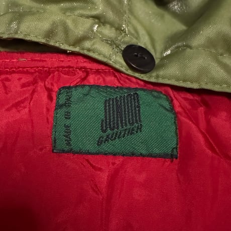 【USED】90's Junior Gaultier Cropped Hooded Puffer Jacket Olive Green