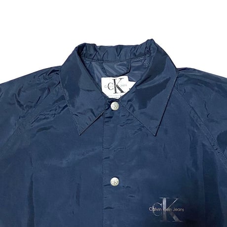 【USED】90'S CK CALVIN KLEIN JEANS COACH JACKET