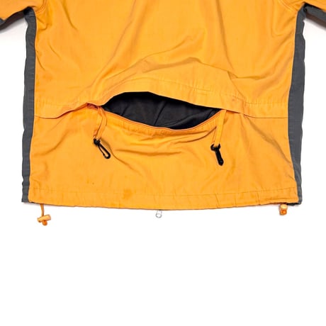 【USED】00's NIKE PALE ORANGE × RIPSTOP GRAY SWITCHING JACKET